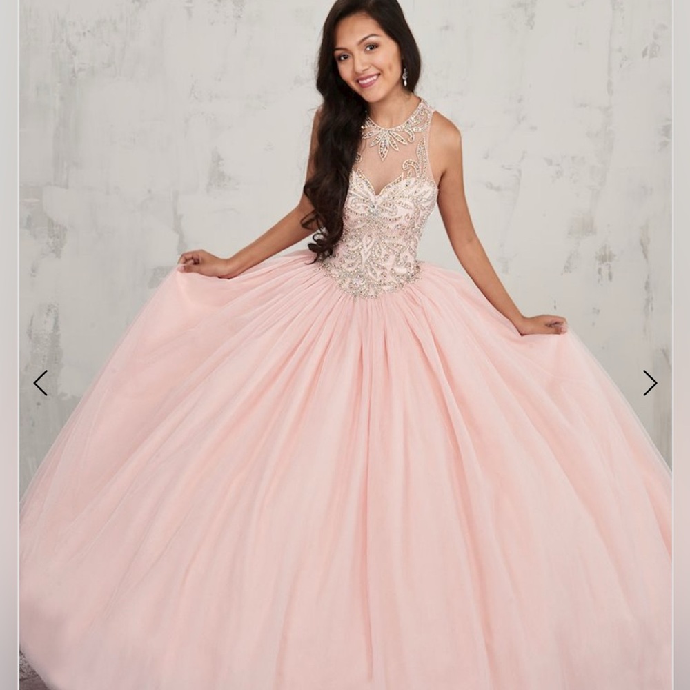 Mary’s Quinceañera Blush pink quinceañera dress